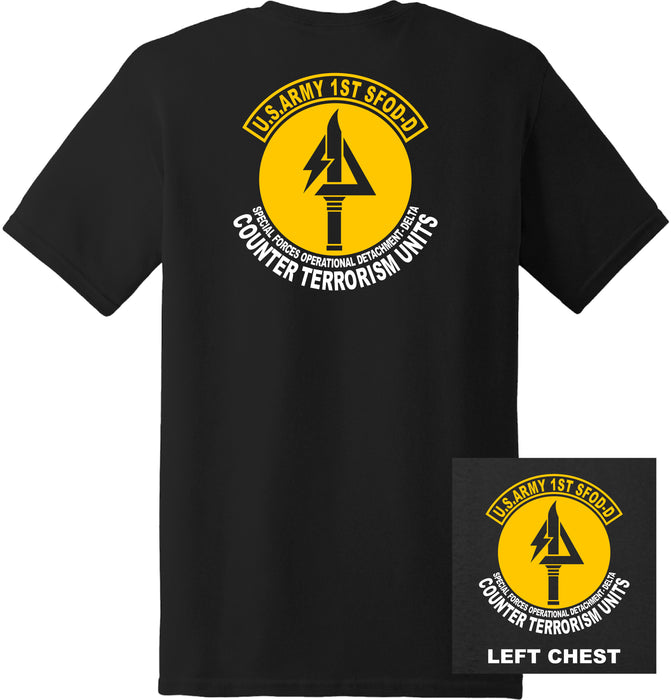 US Army - 1st Special Forces Operational Detachment - Delta Force T-Shirt