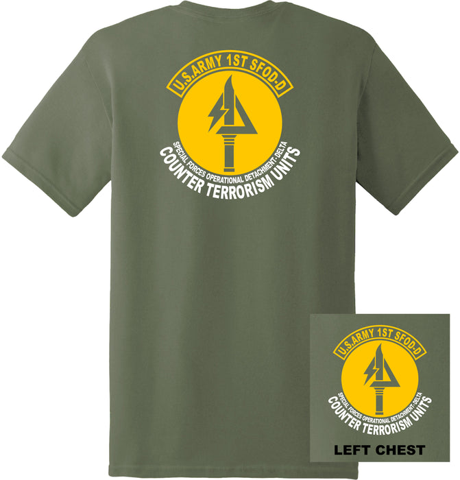 US Army - 1st Special Forces Operational Detachment - Delta Force T-Shirt