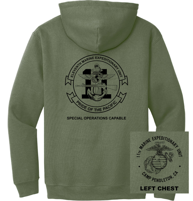 USMC - 11th Marine Expeditionary Unit (MEU) Hoodie