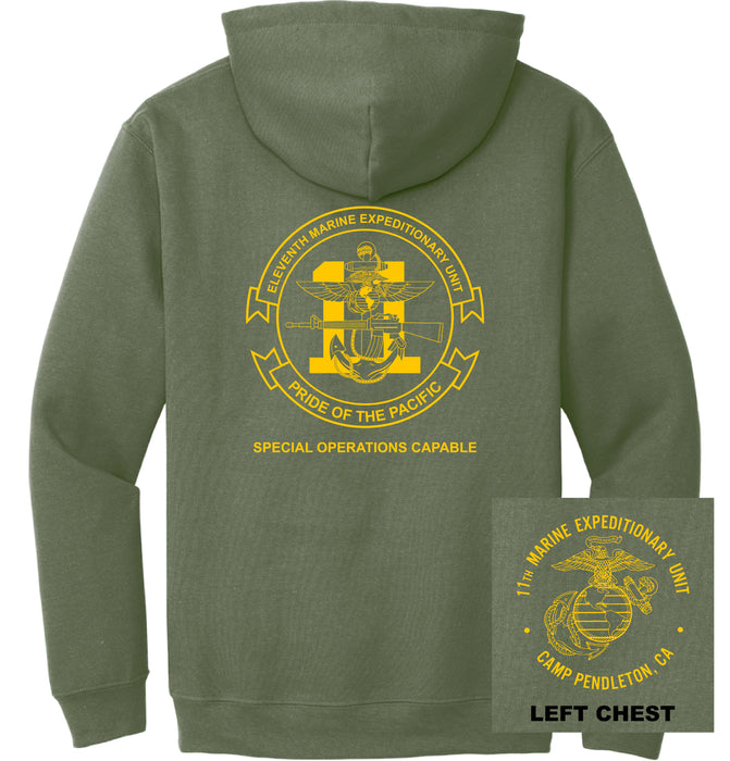 USMC - 11th Marine Expeditionary Unit (MEU) Hoodie