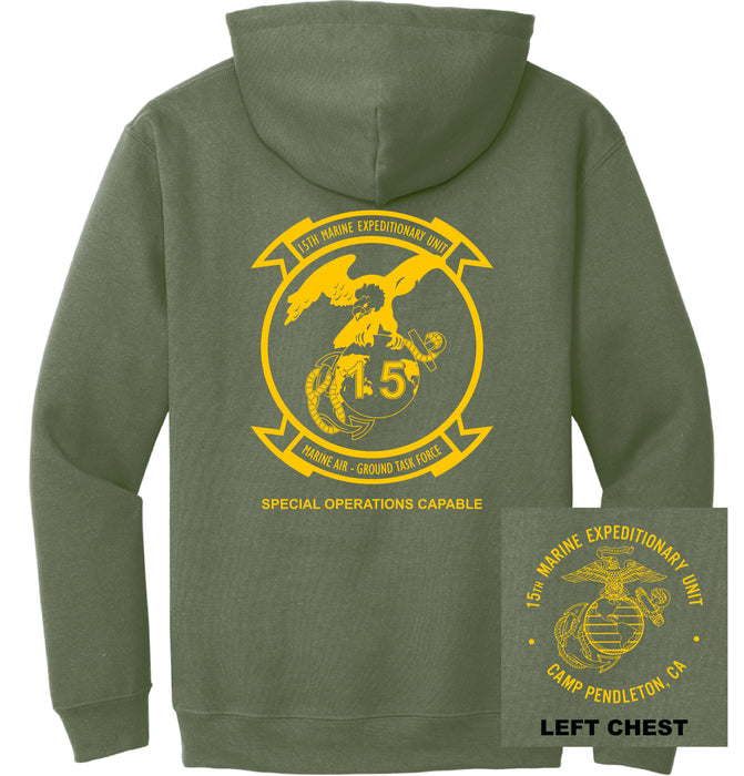 USMC - 15th Marine Expeditionary Unit (MEU) Hoodie