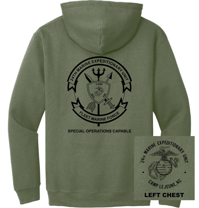 USMC - 24th Marine Expeditionary Unit (MEU) Hoodie