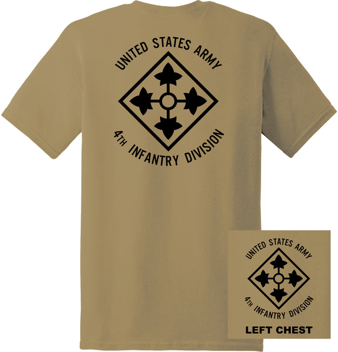 US Army - 4th Infantry Division T-Shirt