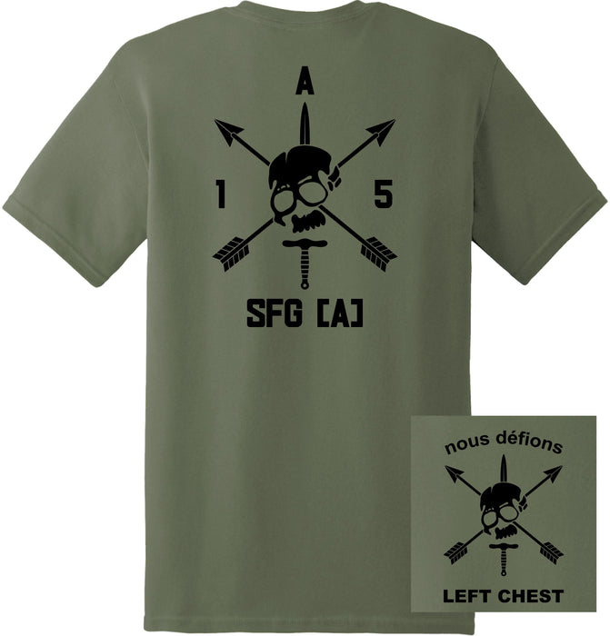 US Army - Special Forces 5th SFG (A) Nous Defions T-Shirt