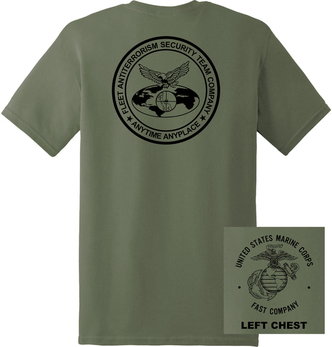 USMC - Fleet Antiterrorism Security Team (FAST) Company T-Shirt