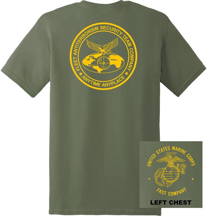 USMC - Fleet Antiterrorism Security Team (FAST) Company T-Shirt