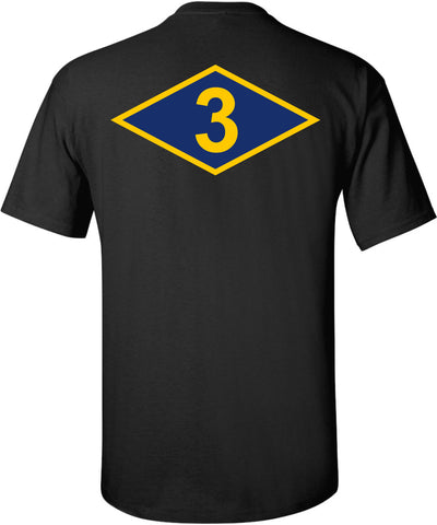 US Army - 3rd Ranger Battalion Diamond T-Shirt