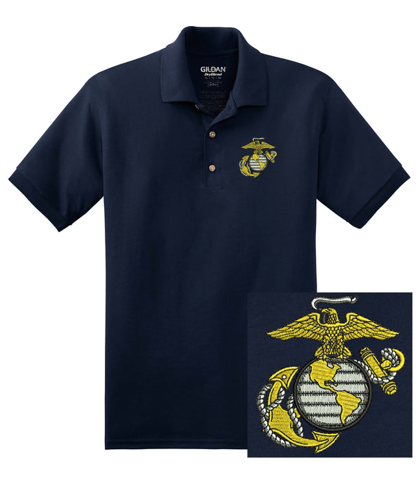 USMC - Classic EGA DryBlend Polo Shirt