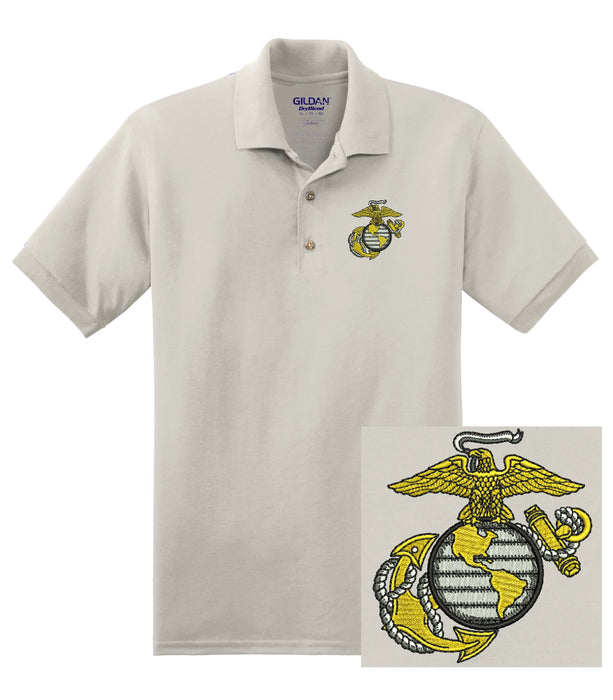 USMC - Classic EGA DryBlend Polo Shirt