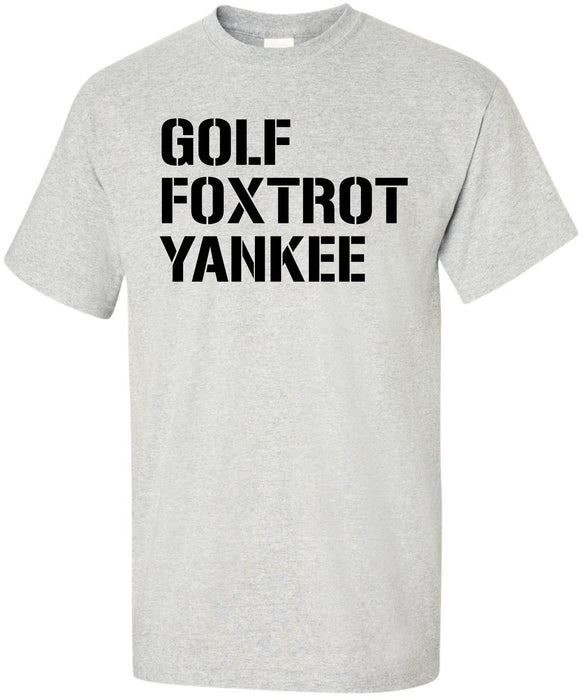 Golf Foxtrot Yankee