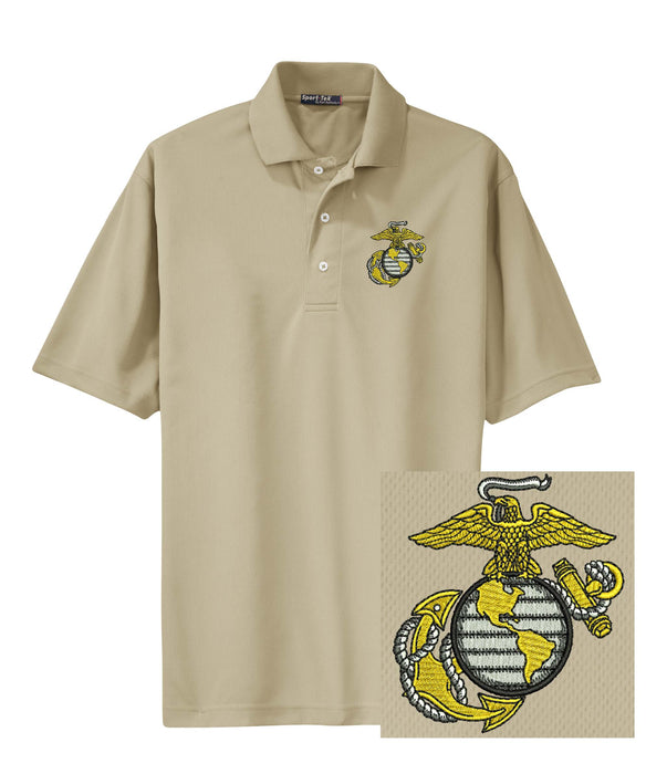 USMC - Classic EGA Dri-Mesh Polo Shirt