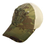 US Army - Special Forces MultiCam Camo Mesh Back Hat