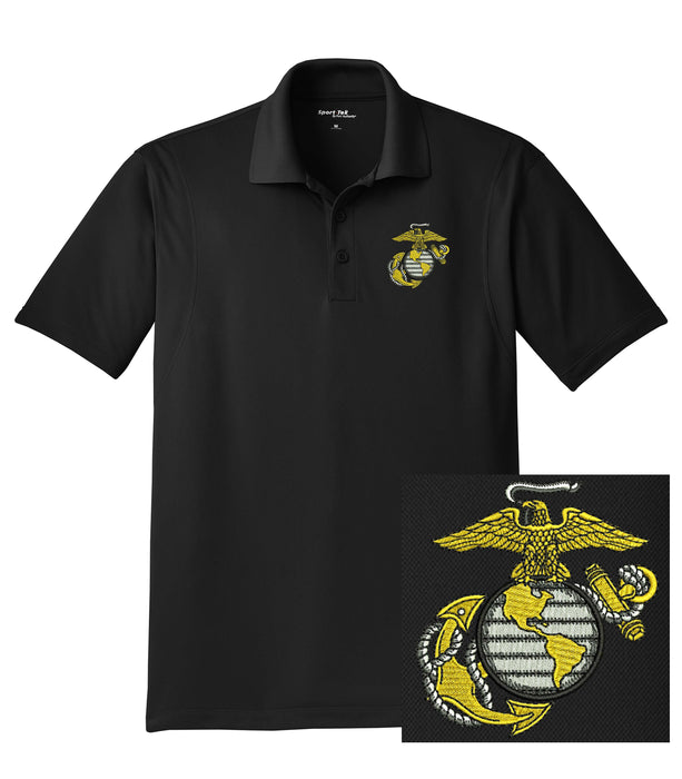 USMC - Classic EGA Dri-Mesh Polo Shirt