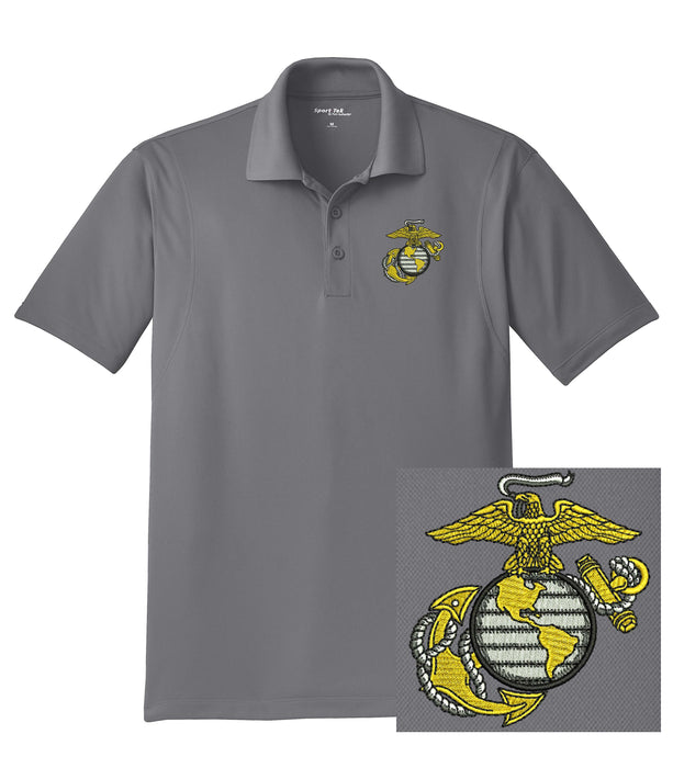 USMC - Classic EGA Dri-Mesh Polo Shirt