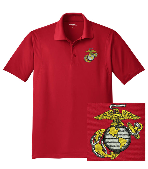 USMC - Classic EGA Dri-Mesh Polo Shirt