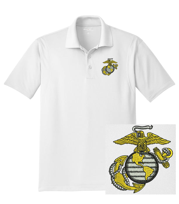 USMC - Classic EGA Dri-Mesh Polo Shirt